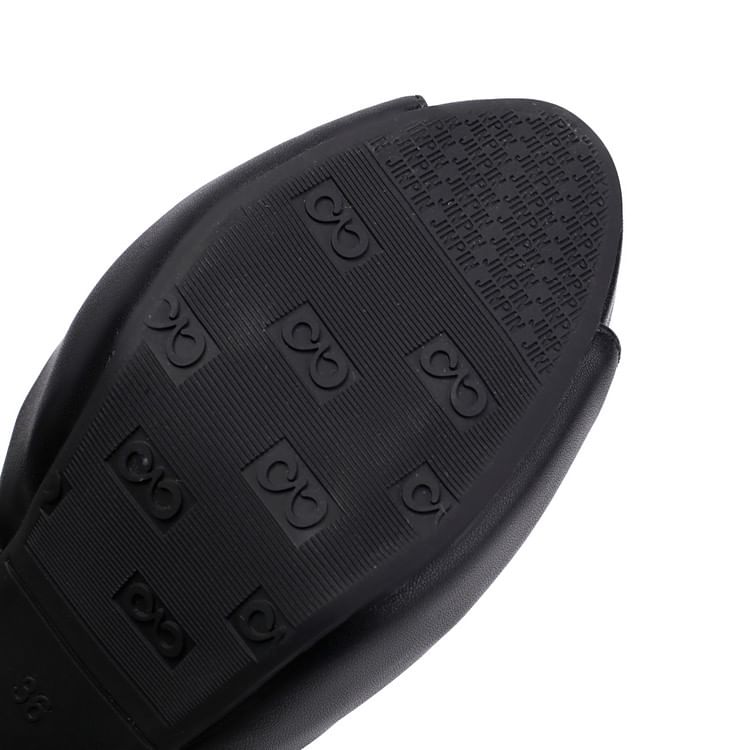 Bow Detail Heel Sandals High