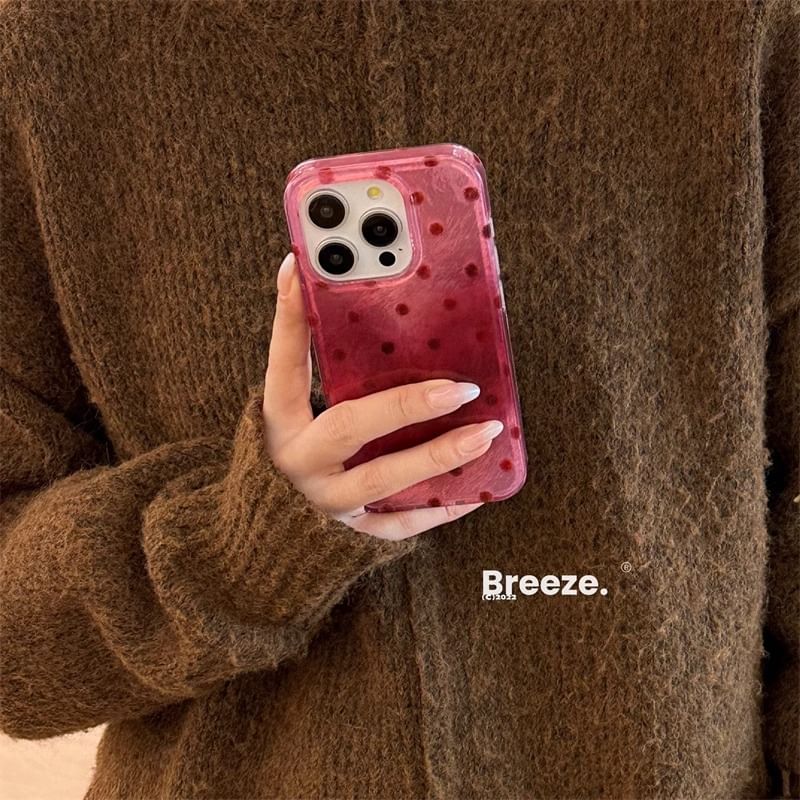 Polka Phone Strap Dot Set / Case