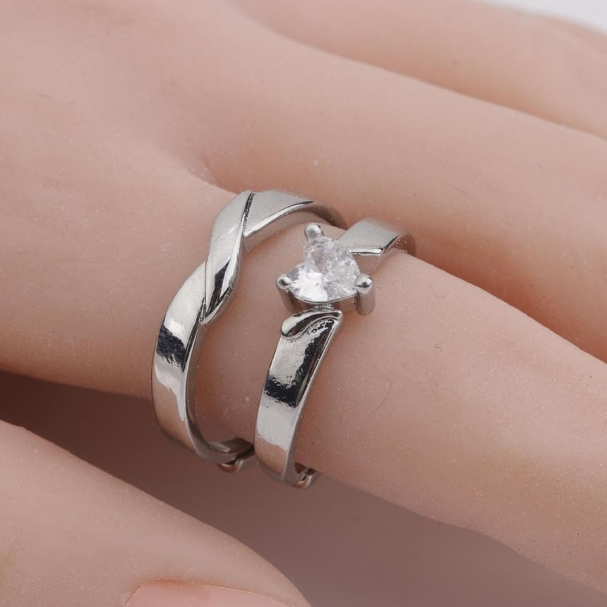 Couple Matching Open Ring