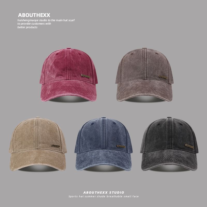 Baseball Cap Washed