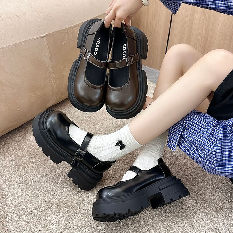 Jane Platform Mary Shoes