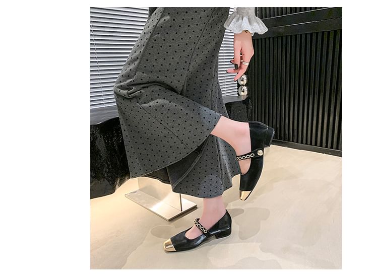 Toe Jane Square Cap Mary Pumps