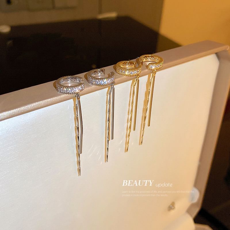 Rhinestone Earring Cuff