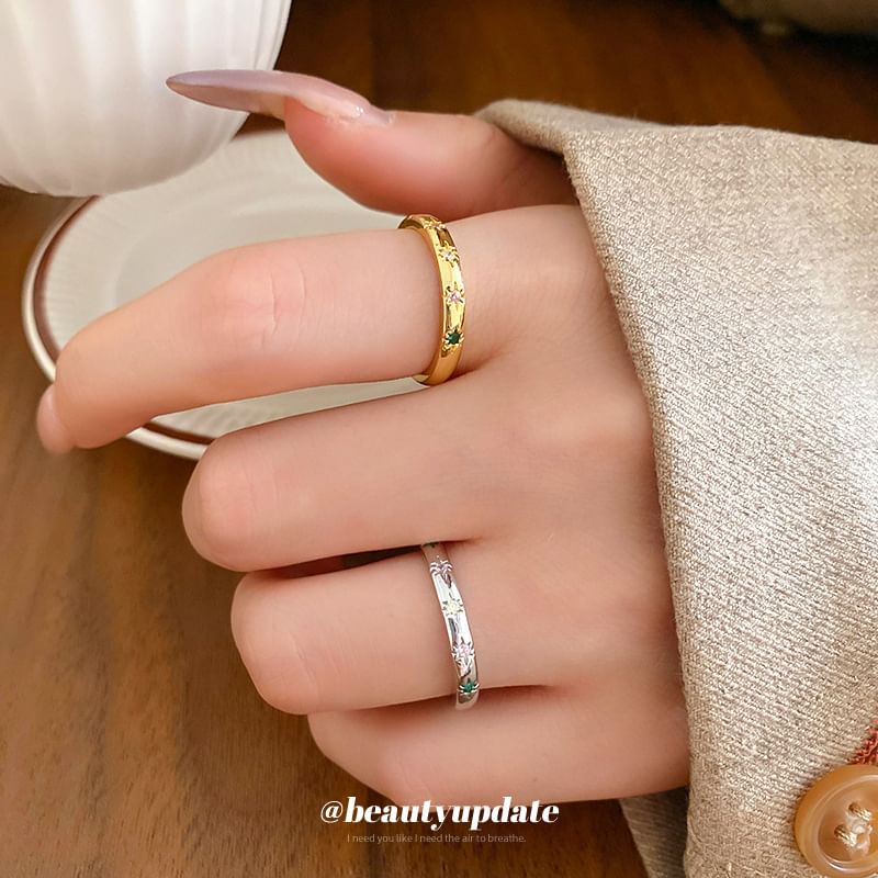 Ring Rhinestone Set