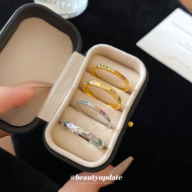 Ring Rhinestone Set