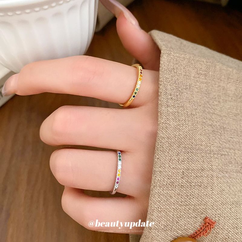 Ring Rhinestone Set