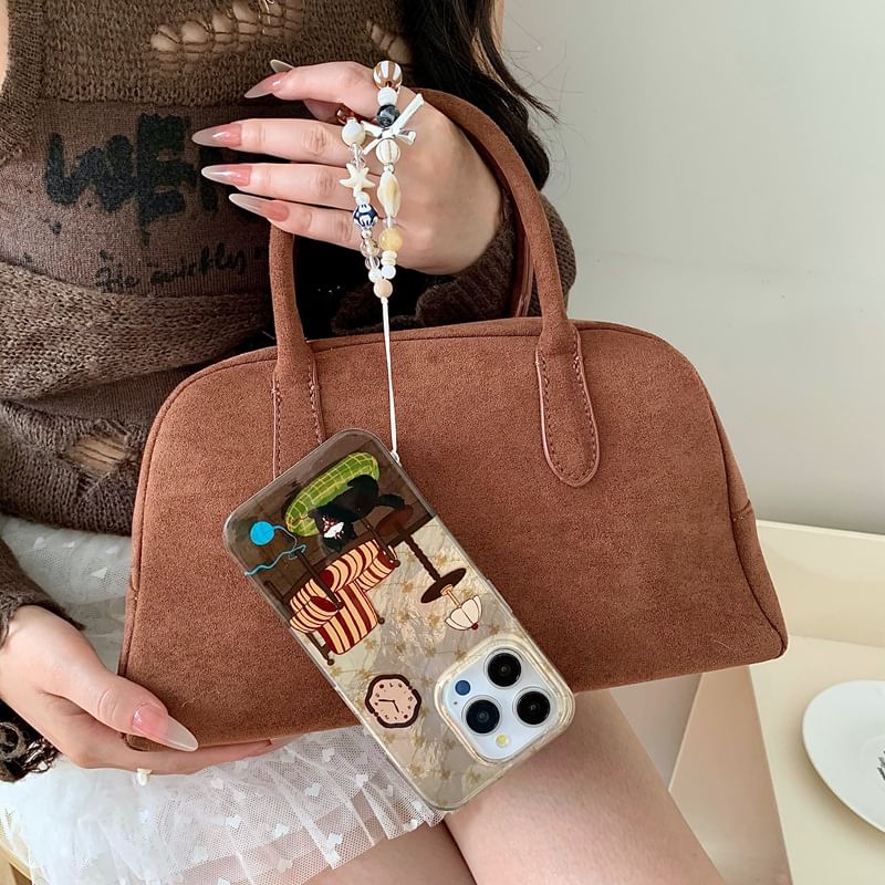 Cat Strap Case Phone with