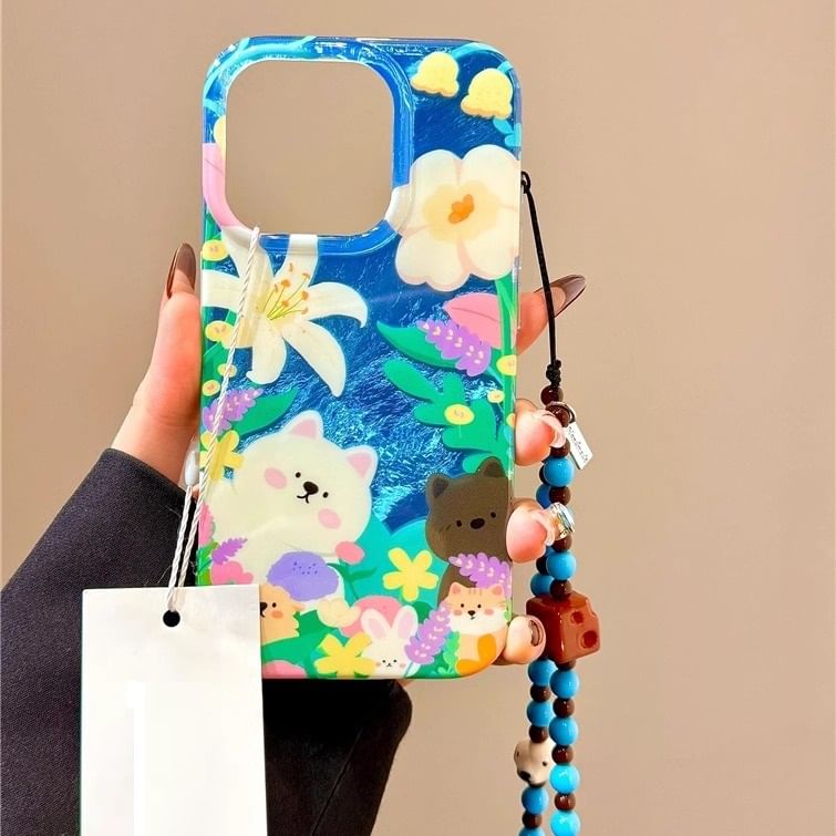 Phone Strap Case Animal with