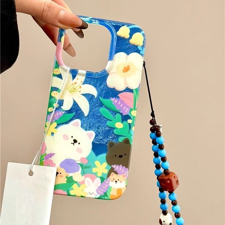 Phone Strap Case Animal with