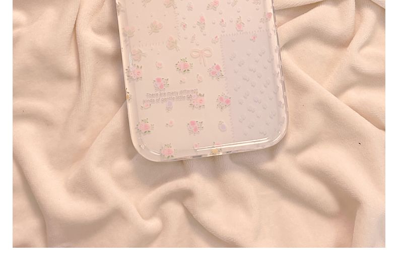 Phone Floral / Strap Set Case