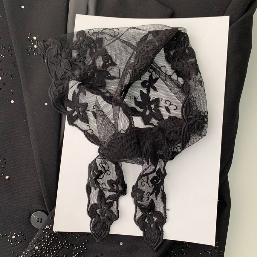 Lace Head Scarf