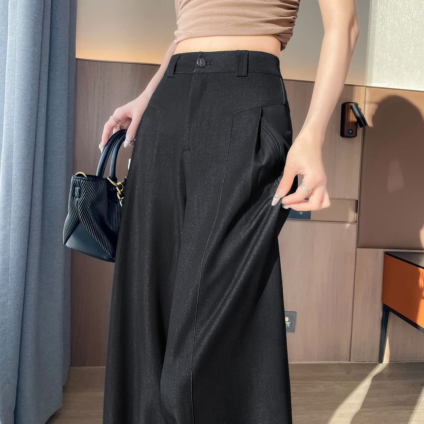 Designs) Jeans (Various High Wide Leg Waist