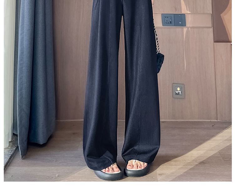 Designs) Jeans (Various High Wide Leg Waist