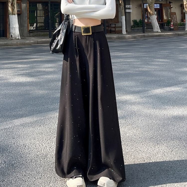 Pants Designs) High Leg (Various Sequin Wide Waist