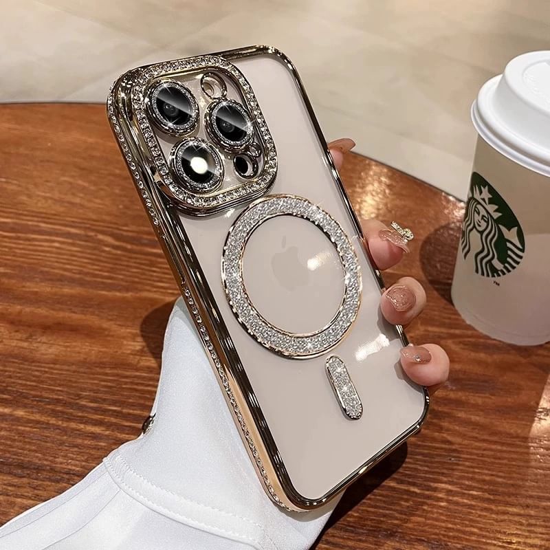 Magnetic Case (Compatible Embellished Phone with MagSafe)
