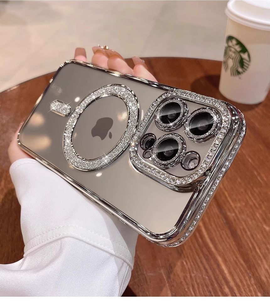 Magnetic with Phone (Compatible Case MagSafe) Embellished