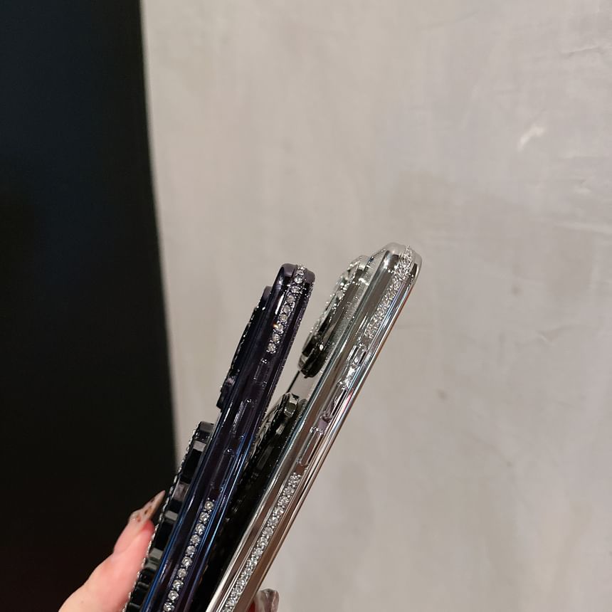 Embellished Butterfly Stand Case Phone