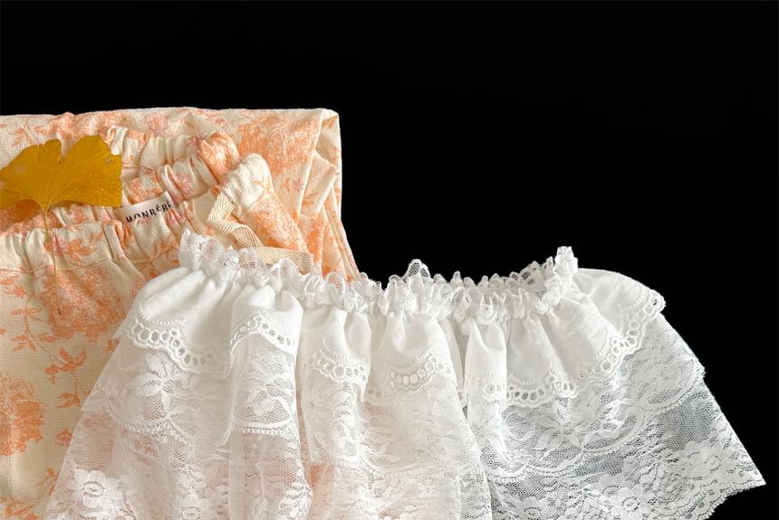 Hem Layered Lace Decorative