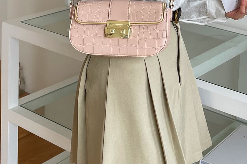 Flap Bag Shoulder Faux Leather