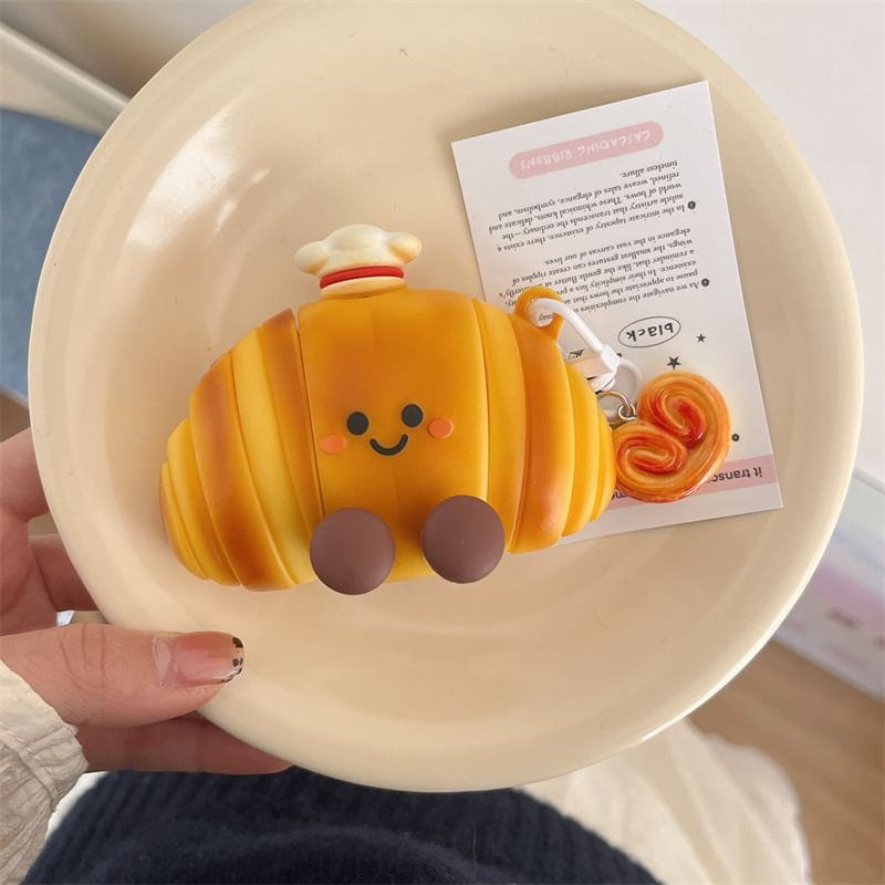 Croissant Earphone Pro Skin AirPods Set / Case Charm