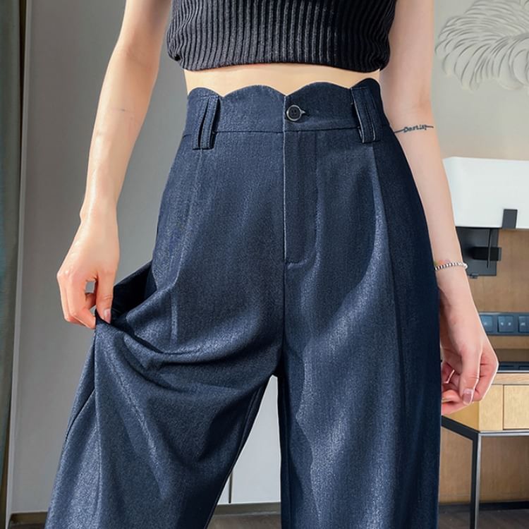 High Rise Leg Designs) Wide (Various Jeans