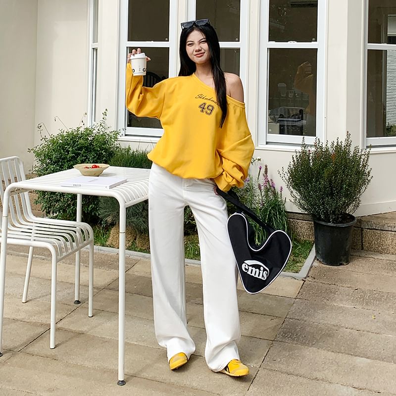 High Plain Washed Wide Suit Designs) Rise Pants Leg (Various