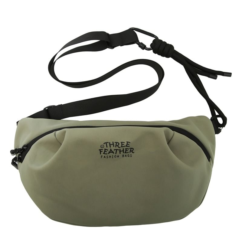 Lettering Crossbody Bag