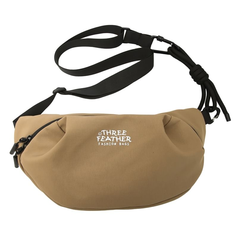 Lettering Crossbody Bag