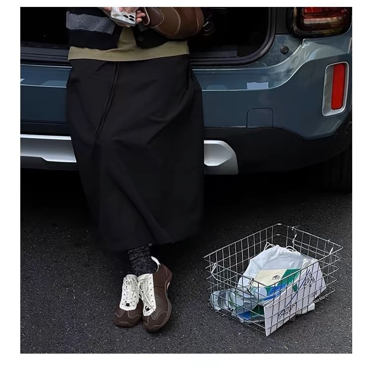 Tone Two Leather Sneakers Lace-Up Genuine