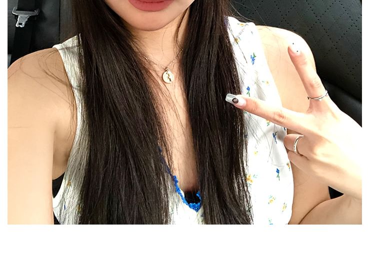 Distressed Embroidered Lettering Baseball Cap