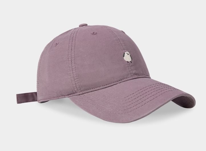 Baseball Bird Embroidered Cap