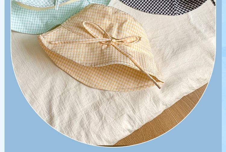 Hat Bucket Plaid