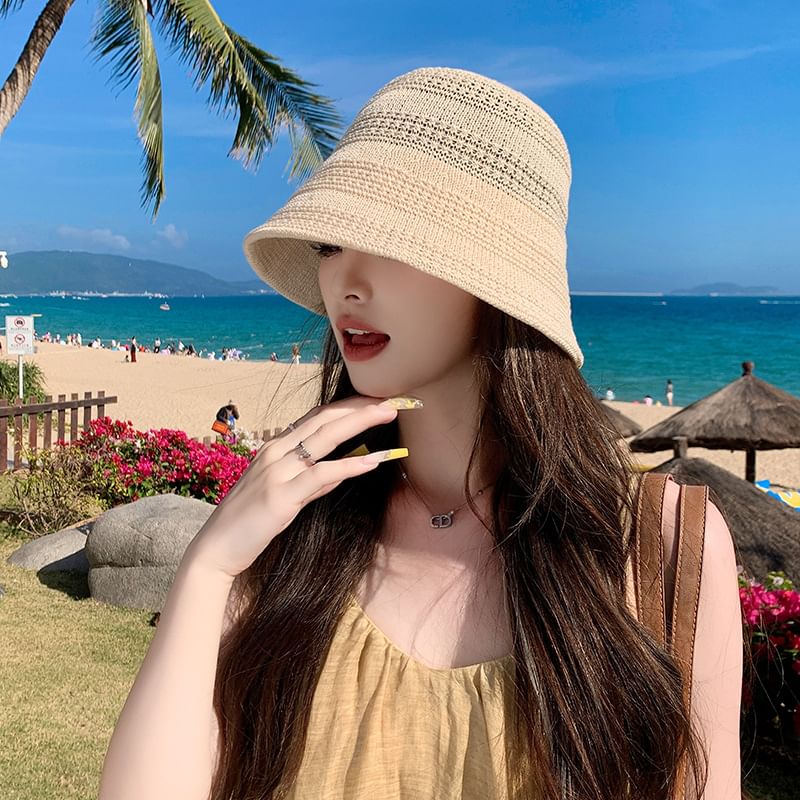 Straw Plain Hat Cloche