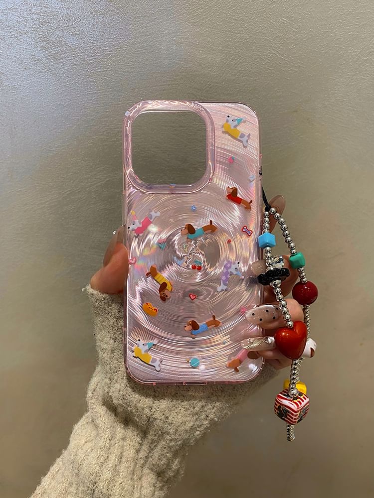 Phone Dog Case / Strap Set