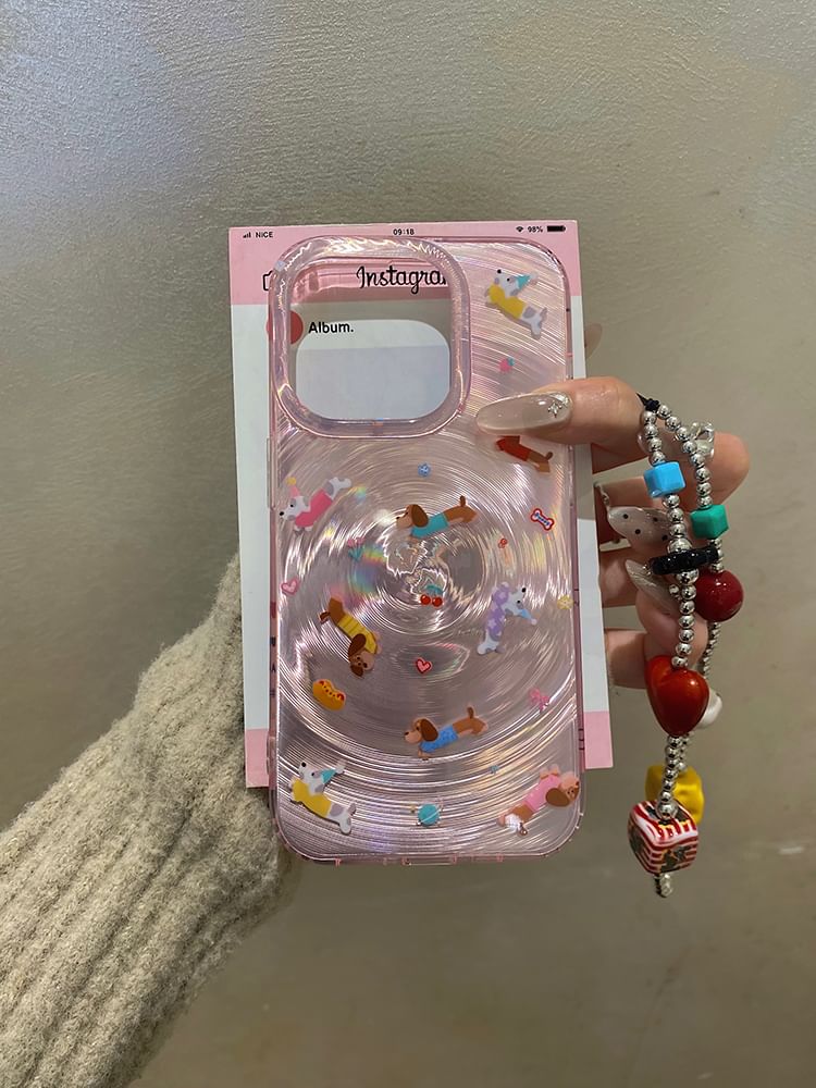 Phone Dog Case / Strap Set