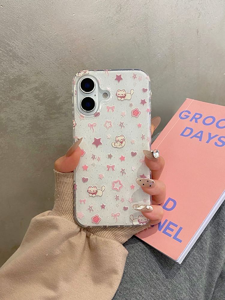 Case Phone Set / Strap Cat