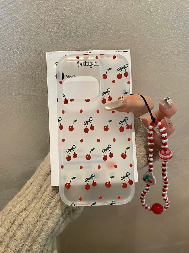 Set Strap Cherry / Phone Case