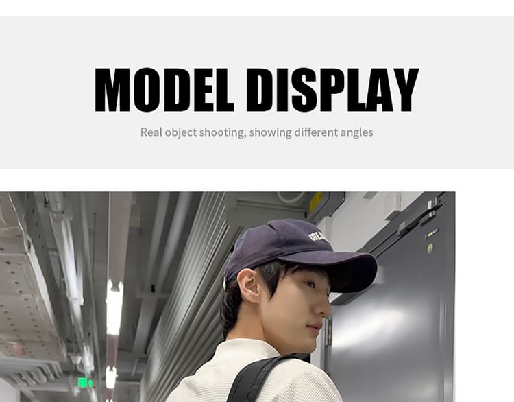 Backpack Tote Panel Applique Nylon