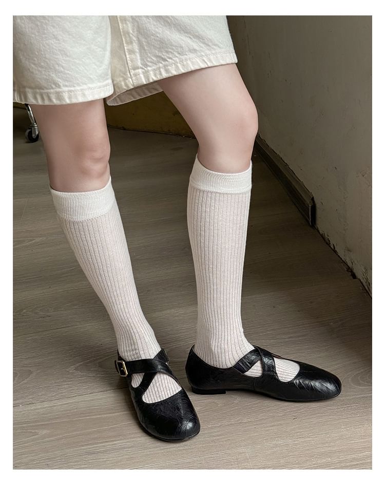 Jane Cross Strap Mary Shoes