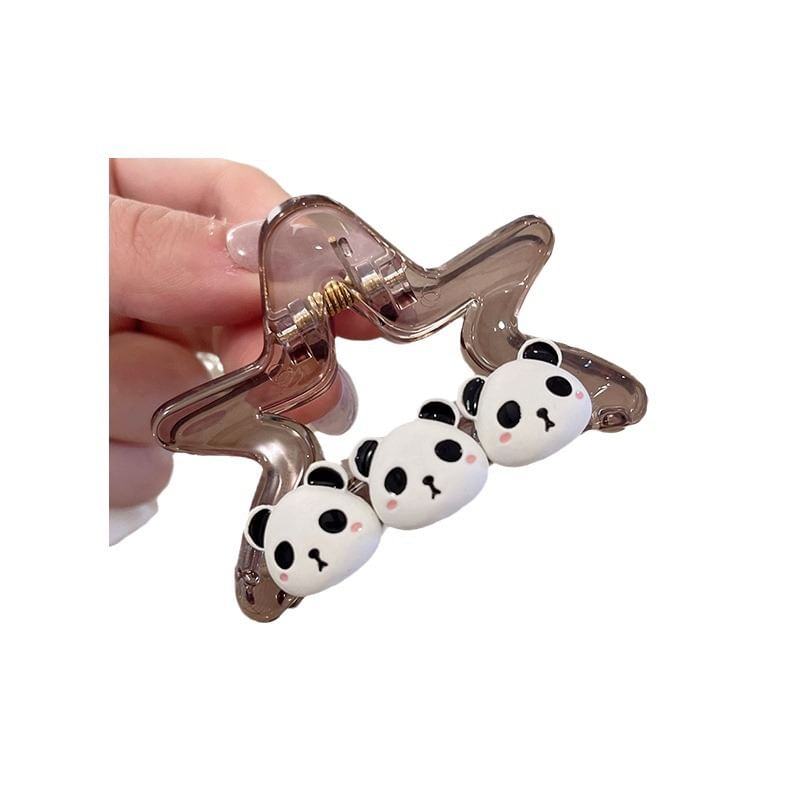 Hair Claw (Various Panda Designs) Clip