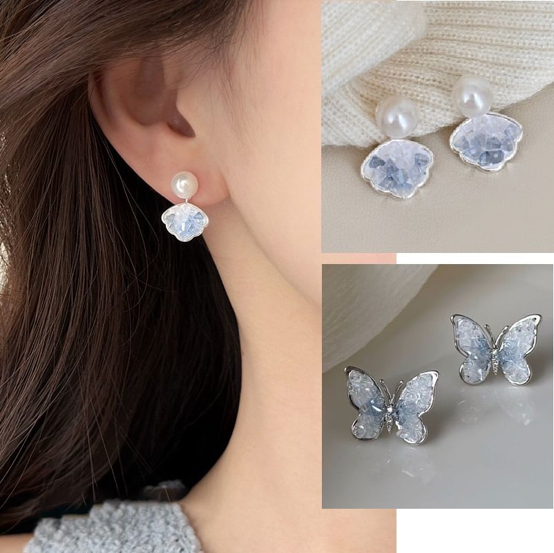 Designs) (Various Alloy Crystal Earring Faux Drop