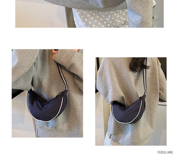 Contrast Trim Bag Crossbody