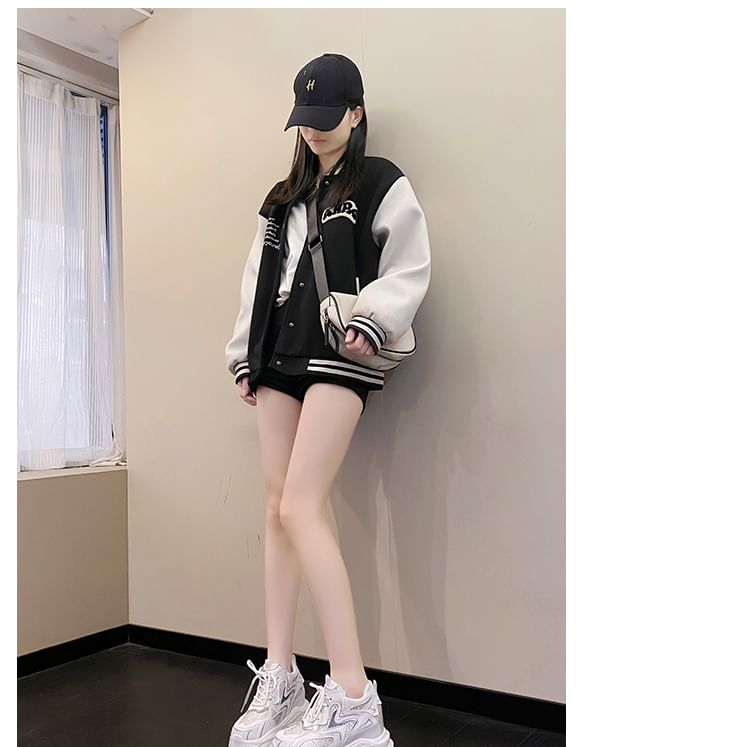 Leather Sneakers Wedge Faux Lace-Up Rhinestone Hidden