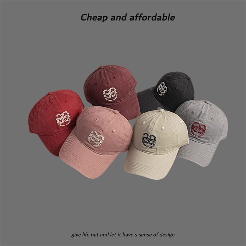 Embroidered Letter Cap