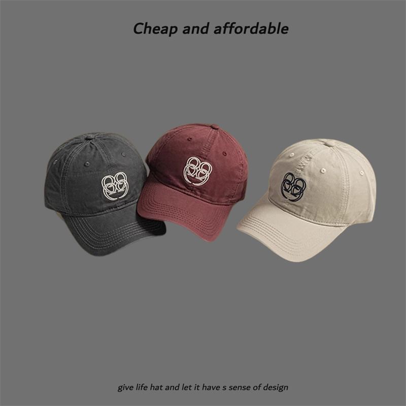 Embroidered Letter Cap
