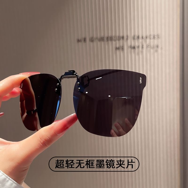 Clip Square On Sunglasses