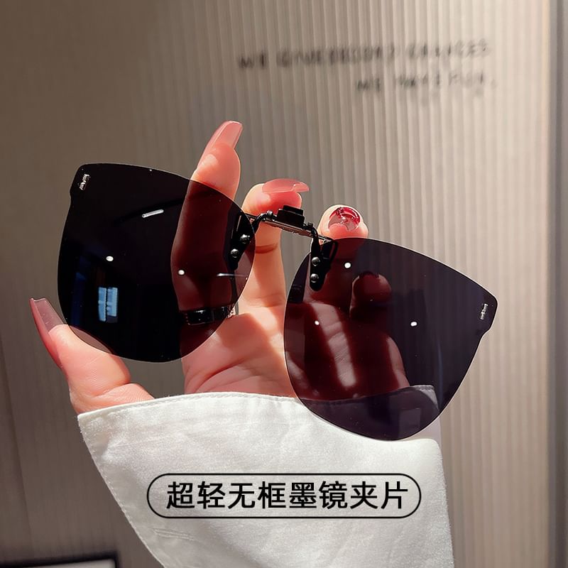 Clip Square On Sunglasses