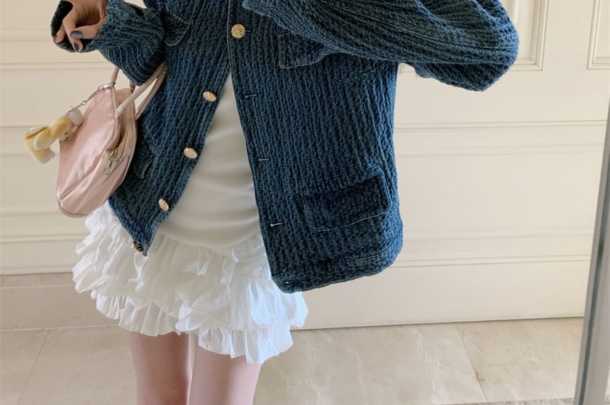 Denim Tweed Jacket