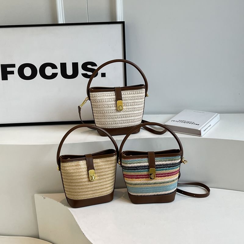 Striped Bag Bucket