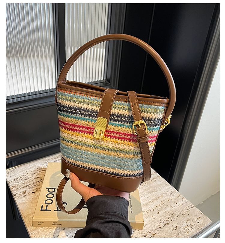 Striped Bag Bucket